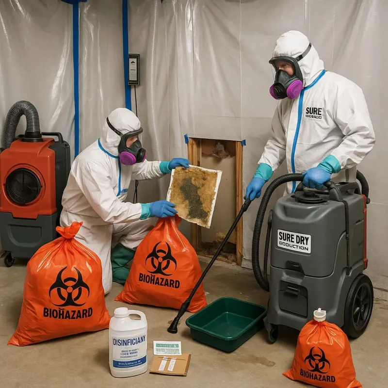 Contaminated Water Handling Protocols process in Bridport, VT